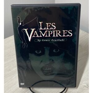 Les Vampires DVD Louis Feuillade Silent Crime Serial Image Entertainment 2-Disc